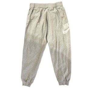 Nike Light Gray Logo Jogger Sweatpants - Kids Youth XL